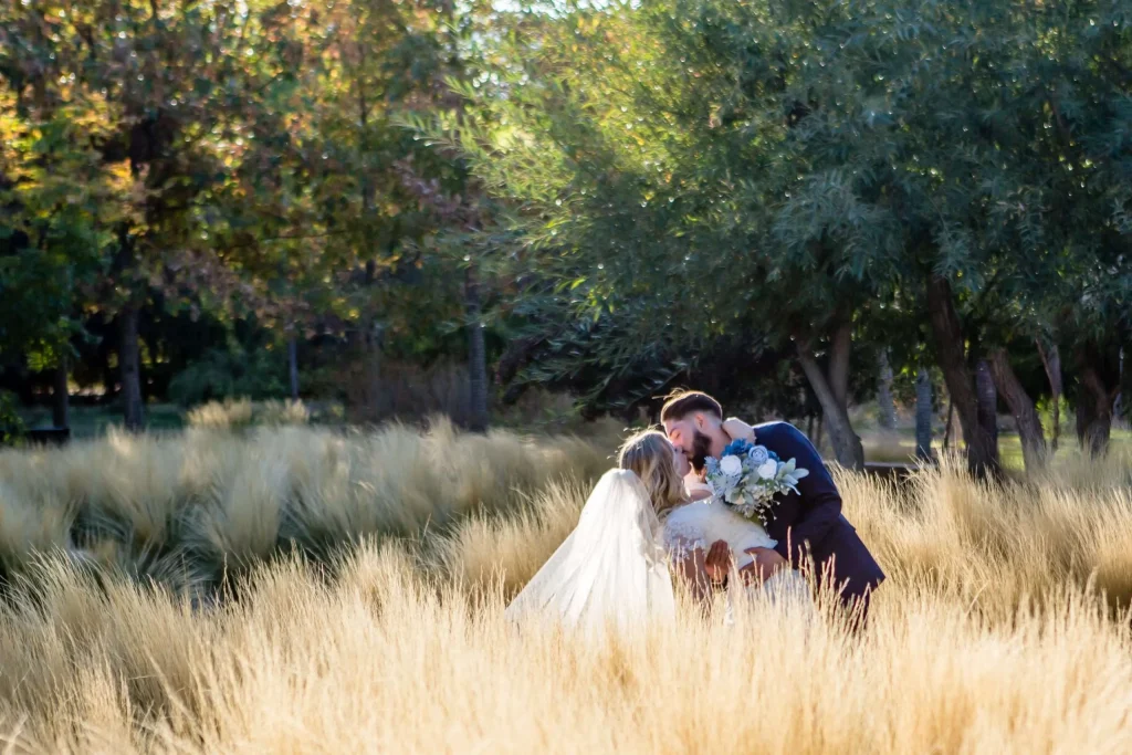 Wedding photo session by Shea Cutler Photography at Ashton Gardens in Thanksgiving Point, Lehi, Utah.